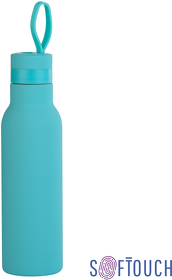 E6358-44 - Бутылка для воды "Фитнес" 700 мл, покрытие soft touch
