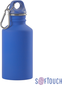 E6359-2 - Бутылка для воды "Финиш" 500 мл, покрытие soft touch