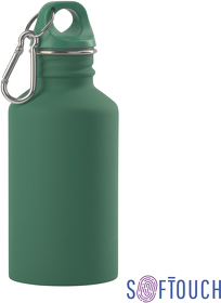 E6359-6 - Бутылка для воды "Финиш" 500 мл, покрытие soft touch