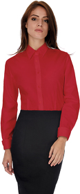 Рубашка женская с длинным рукавом Heritage LSL/women (E3790-41)