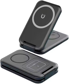 Складная беспроводная (15W) зарядная станция "Slap" с MagSafe (E5449-3)