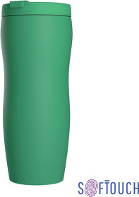 Термостакан "Монтана", покрытие soft touch, 0,4 л., черный (E6329-6)