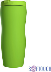 Термостакан "Монтана", покрытие soft touch, 0,4 л., черный (E6329-63)