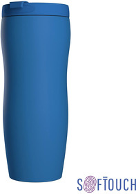 Термостакан "Монтана", покрытие soft touch, 0,4 л., черный (E6329-2)