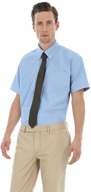 Рубашка мужская с коротким рукавом Oxford SSL/men (E3789-420)