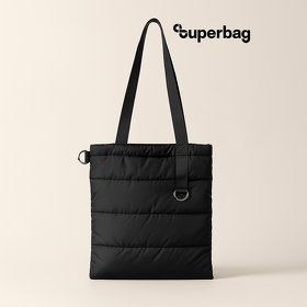 Шоппер Superbag Bubble, с кнопкой (T795.02)