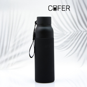 Термобутылка Button Black (T826.02)