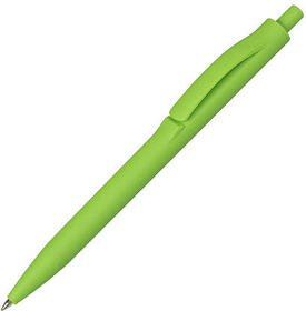 Ручка шариковая IGLA SOFT, пластиковая, софт-тач, салатовая (R1030.13-369)