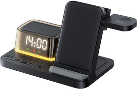 Беспроводное мультизарядное устройство Volt 15W (7в1), черный (R7132.02)