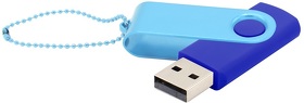 Флешка Designer To Go 2.0 USB 16Gb, синий/голубой (R3033R.03.08)