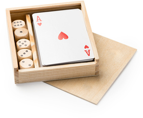 Набор из 2 настольных игр BRISCA, Бежевый (RJU1016S129)