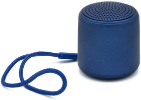 Беспроводная Bluetooth колонка Music TWS софт-тач, темно-синяя (R11018.15)