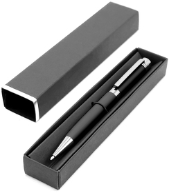Ручка Senator в коробке Cradle чёрной с серебристым, чёрная (R54076.02)