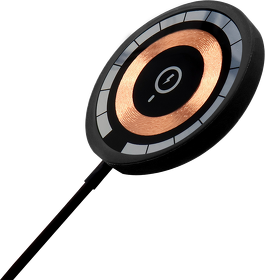 Беспроводное магнитное зарядное устройство Aphia 15W To Go, черный/черный (R7035.02.02)