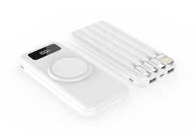 Внешний аккумулятор Authority с беспроводной зарядкой, 10000 Mah, белый (R2051.01)