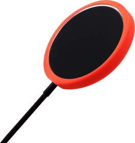 Беспроводное магнитное зарядное устройство Fomax 15W To Go, черный/красный (R7037.02.05)