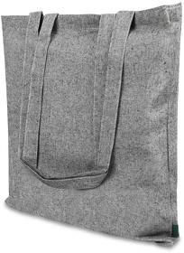Сумка для покупок Caravan Recycled Melange 140 г/м², серая (R615141.02)