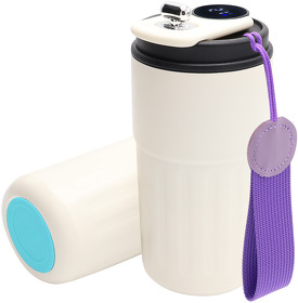 Термокружка Ashly To Go, белая/фиолетовая/бирюзовая (R5063.01.16.17)