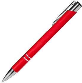 Ручка шариковая Legend Soft Touch, красная (R11578.05)