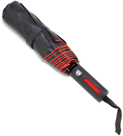 Автоматический противоштормовой складной зонт Sherp, красный. (R8010U.05)