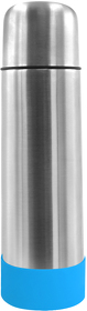 Термос Picnic Silver To Go, серебристый/голубой (R5005.09.08)