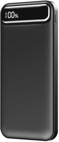 Внешний аккумулятор Groovy 10000 Mah с быстрой зарядкой, черный (R2044.02)