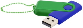 Флешка Designer To Go 2.0 USB 16Gb, синий/зеленый (R3033R.03.04)