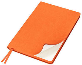 Ежедневник Flexy Soft Touch Latte А5, оранжевый, недатированный, в гибкой обложке (R15891.1.07 new)