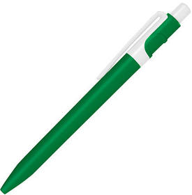 Ручка шариковая пластиковая Ravena Color, зеленая/белая (R1535.06)