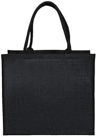 Сумка из джута Caravan Jute, чёрная (R6151415.03)