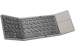 Портативная мини клавиатура Flexibord с тачпадом, черный (R2024.02)