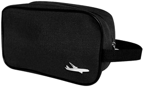 Несессер Колумб с шильдом - самолёт, чёрный (R22001.02.04)