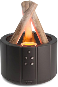 Светодиодный USB увлажнитель-аромадиффузор Bonfire с пультом Д/У, чёрный (R21022.02)