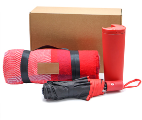 Подарочный набор AUTUMN MOOD, красный (R54085.05)