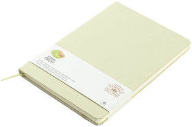 Блокнот из растительного сырья Tutti Frutti в твёрдом переплёте, киви (R51012.04)