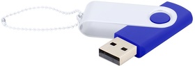 Флешка Designer To Go 2.0 USB 16Gb, синий/белый (R3033R.03.01)