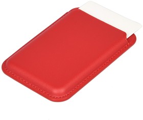Магнитный держатель карт на телефоне WASAT, красный (R37011.05)