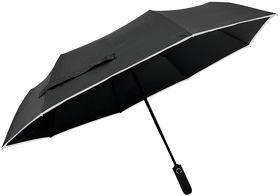 Зонт складной автоматический Forest Walker с фонариком, чёрный (R617102.03)