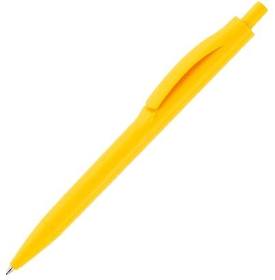 Ручка шариковая IGLA SOFT, пластиковая, софт-тач, желтая (R1030.27)