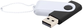 Флешка Designer To Go 2.0 USB 16Gb, черный/белый (R3033R.02.01)