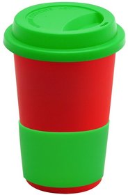 Кружка Magic To Go, красный/зелёный (R6134.05.04)