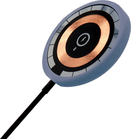 Беспроводное магнитное зарядное устройство Aphia 15W To Go, черный/серый (R7035.02.10)