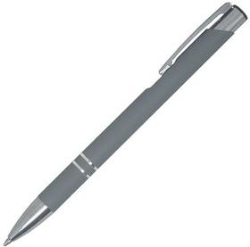 Ручка шариковая Legend Soft Touch, серая (R11578.02)