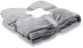 Плед флисовый SUPER SOFT COMFORT TRAVEL, серый (R615113.02)