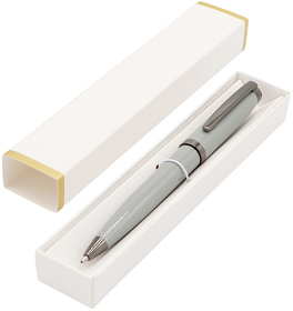 Ручка Betty в коробке Cradle белой с позолотой, серая (R54072.10)