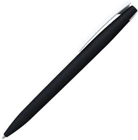 Ручка шариковая Zorro, пластиковая, софт тач, черная/белая, (R18560.03)
