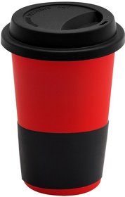 Кружка Magic To Go, красный/чёрный (R6134.05.02)