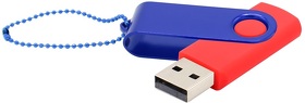 Флешка Designer To Go 2.0 USB 16Gb, красный/синий (R3033R.05.03)
