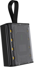 Внешний аккумулятор Courage, 5000 Mah, черный (R2048.02)