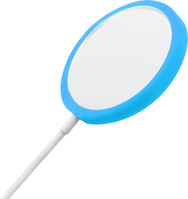 Беспроводное магнитное зарядное устройство Fomax 15W To Go, белый/голубой (R7037.01.08)